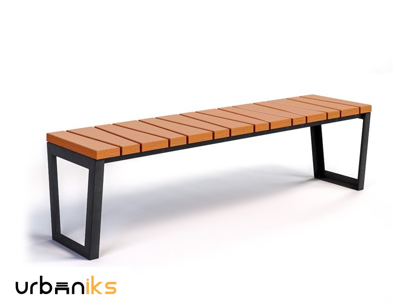 Ravna klop brez naslona - Robin