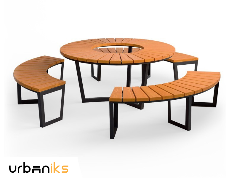 Komplet urbanega pohištva - Robin 