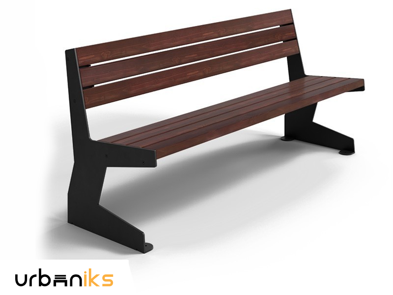 Klop z naslonom - Alma