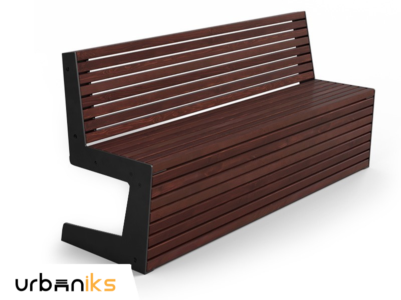 Klop z naslonom - Alma 