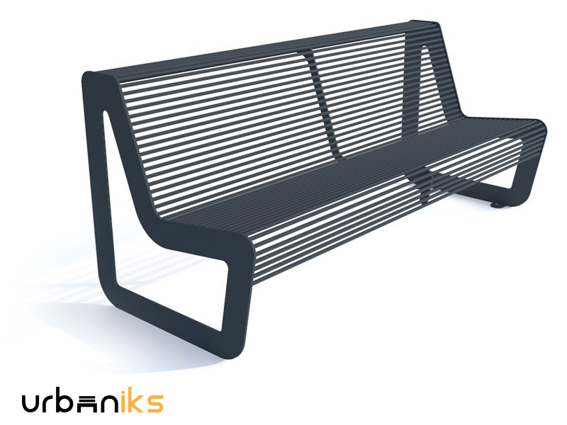 Jeklena Klop z naslonom - Talia