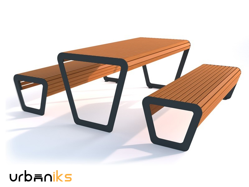 Set miza in 2 klopi - Talia