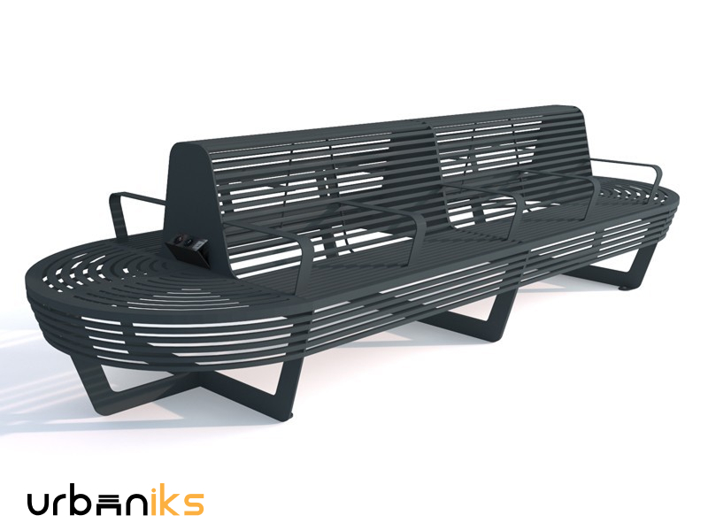 Jeklena klop z odlagalnim prostorom - Talia