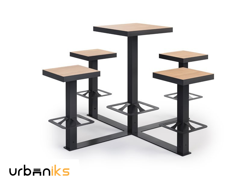 Komplet barske mizice s stoli - Pale