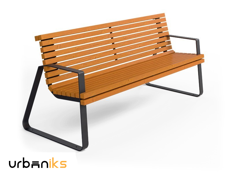 Mestna klop z naslonom - Elin